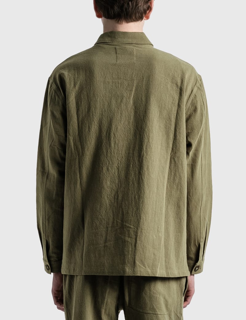 Satta - Linen Sprout Jacket | HBX - Globally Curated Fashion and