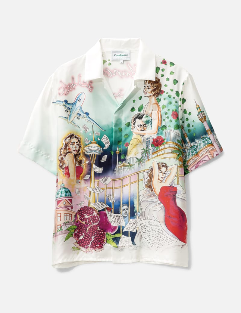 Casablanca - La Liaison Silk Shirt | HBX - Globally Curated