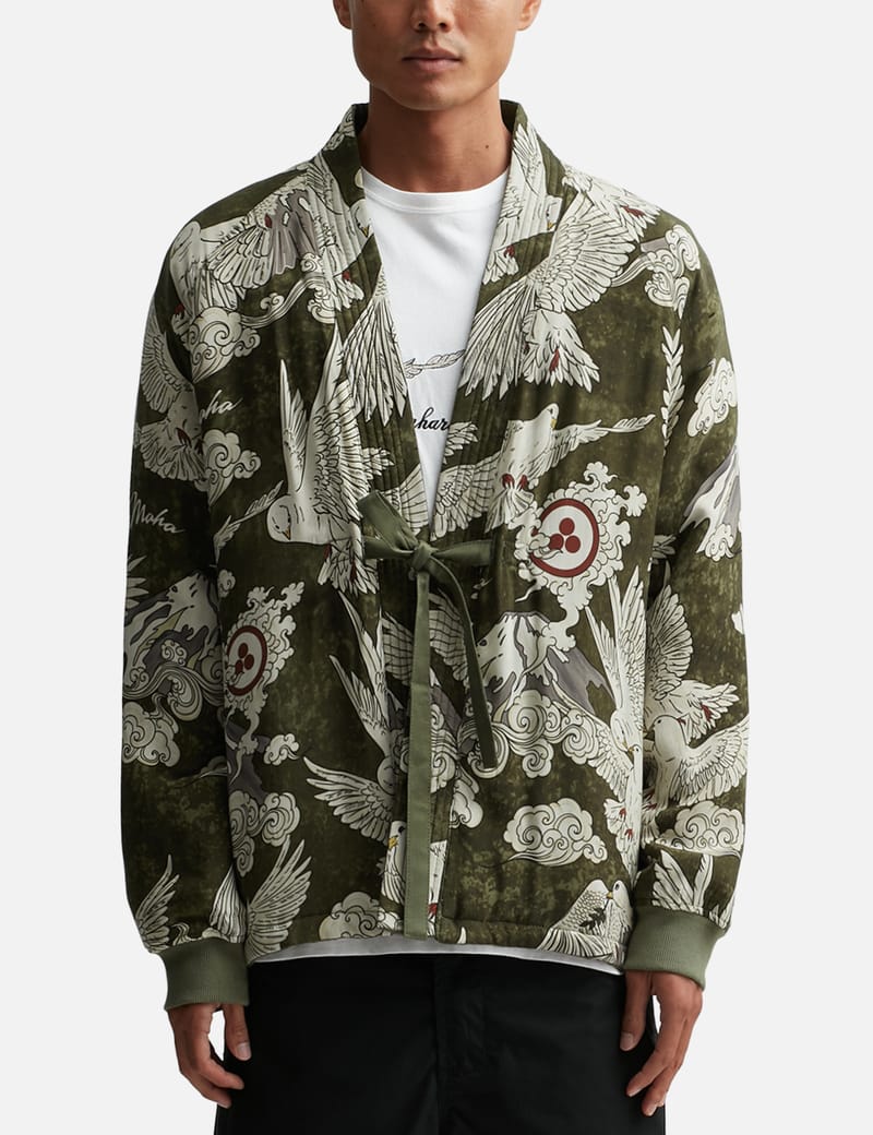 MAHARISHI kimono ミリタリージャケット オリーブグリーン MAHARISHI kimono ミリタリージャケット オリーブグリーン MAHARISHI