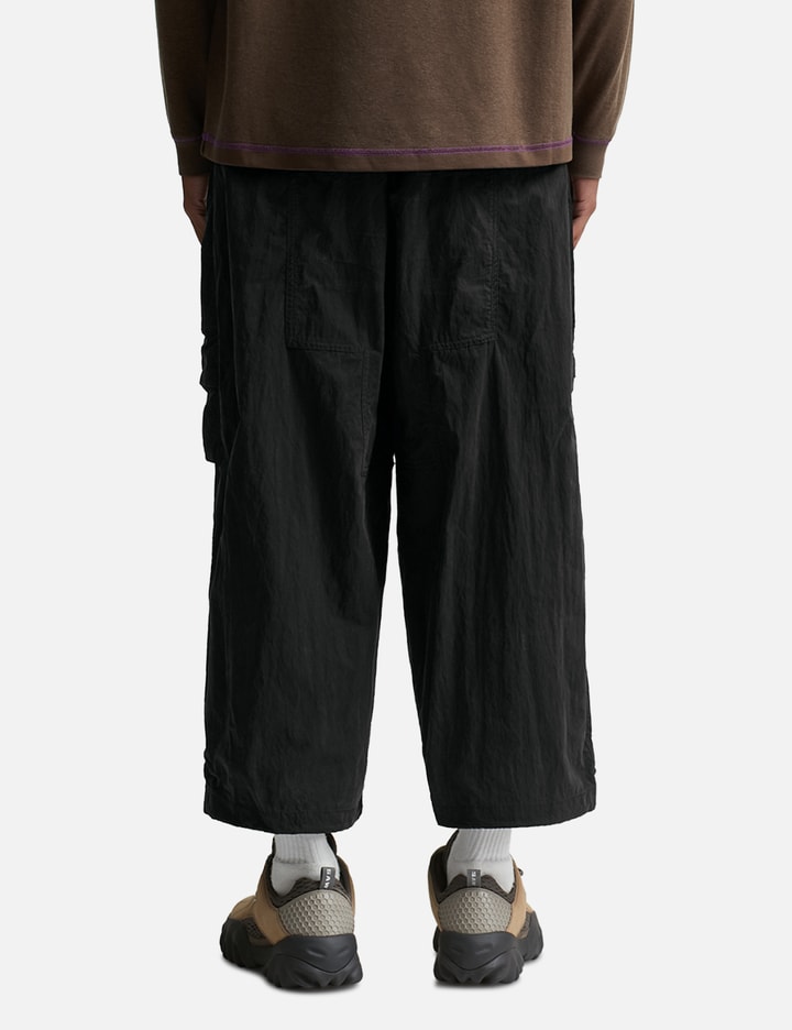 UMBER FLOW WOVEN WIDE LEG PANTS