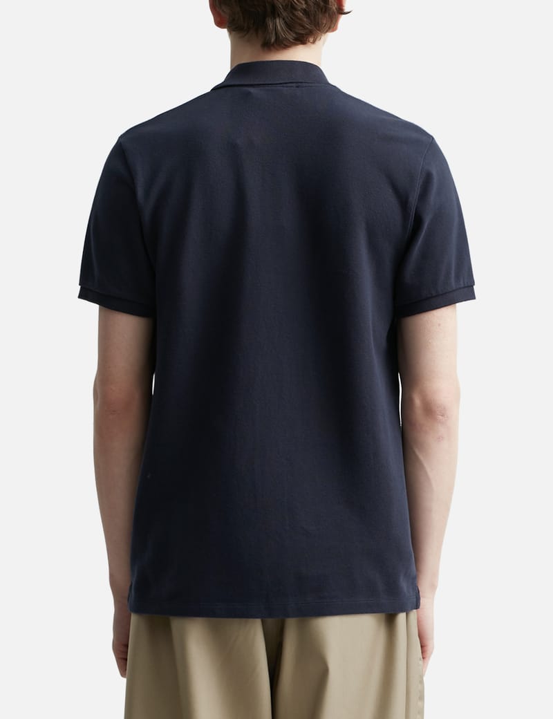 ★関税込★Maison Kitsune★Tricolor Fox Patch Classic Polo★ Maison Kitsuné - Tricolor Fox Patch Classic Polo | HBX