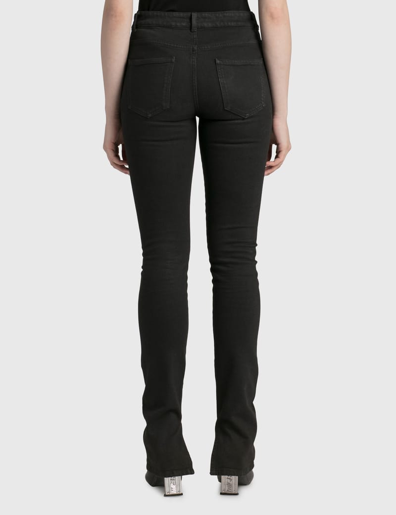 1017 ALYX 9SM Spliced 6 Pocket Jean - High-rise black skinny jeans