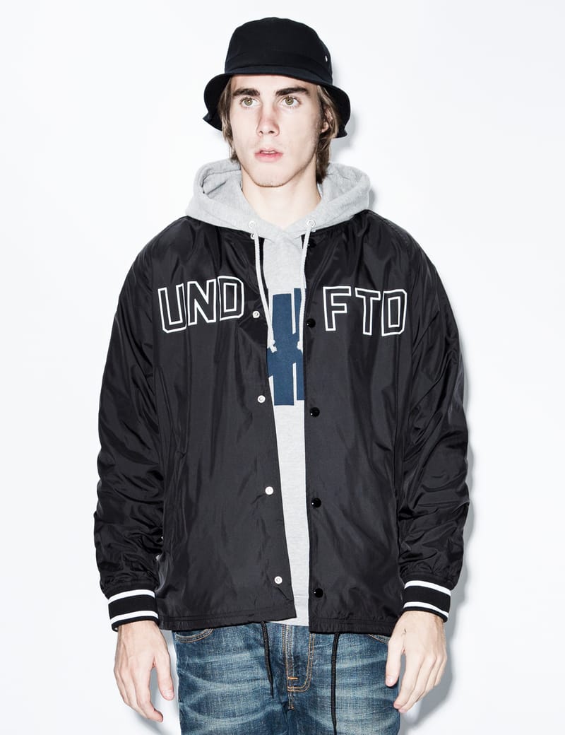 Undefeated - Black War Coaches Jacket | HBX - Globally Curated