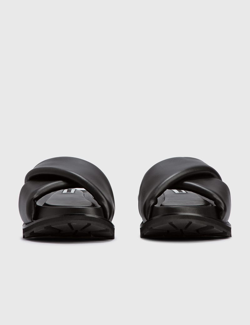 レディース【JilSander】厚底サンダル クロスストラップ サンダル クロスストラップ 厚底サンダル「日本製」 レディース