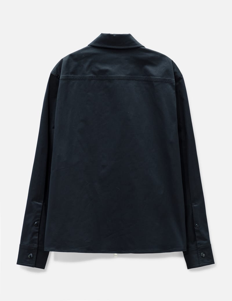 Moncler - Gabardine Zip-Up Shirt | HBX - Globally Curated Moncler - Gabardine Zip-Up Shirt | HBX - Globally Curated