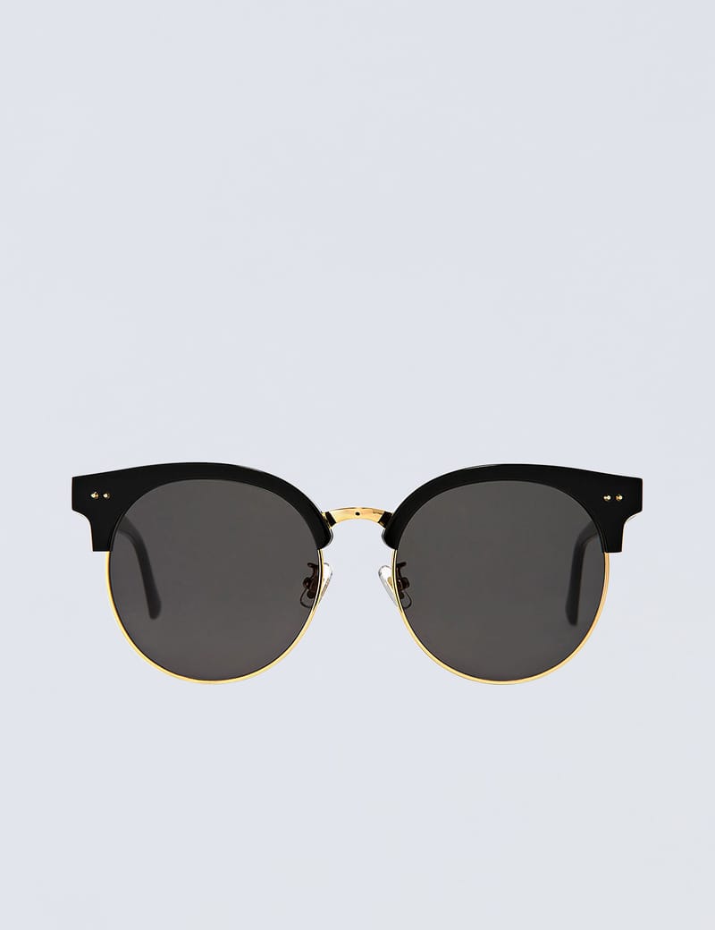 Gentle monsterサングラス moon cut Gentle Monster Moon Cut Sunglasses in White Tortoise Acetate