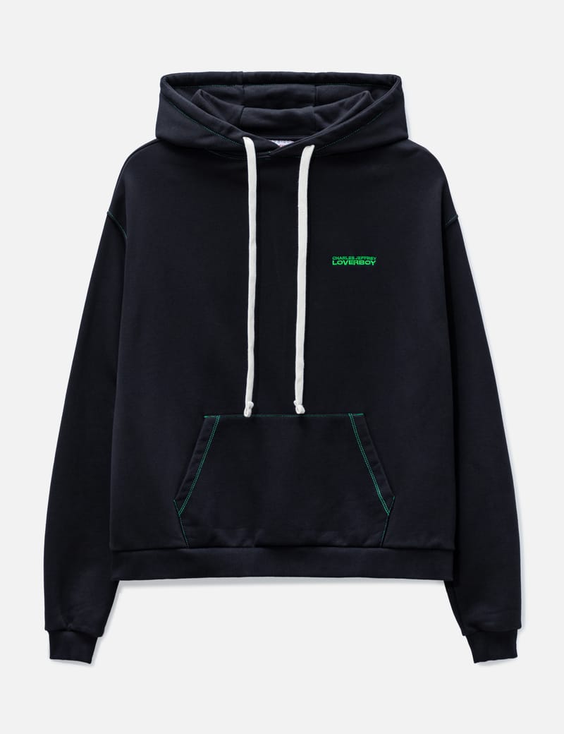 Charles Jeffrey Loverboy - PRINTED LOGO EARS HOODIE | HBX