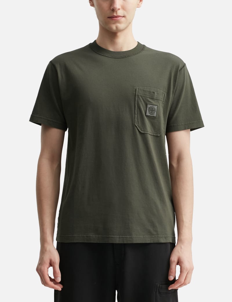 STONE ｜ (2100020 Organic Cotton Jersey T-Shirt (K Stone Island - Organic Cotton Jersey T-shirt | HBX