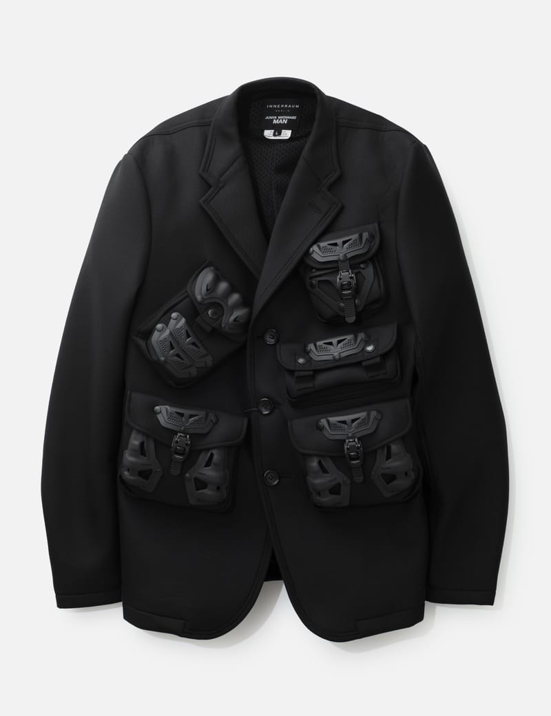 Junya Watanabe Man Innerraum Panelled Jacket - Black panelled