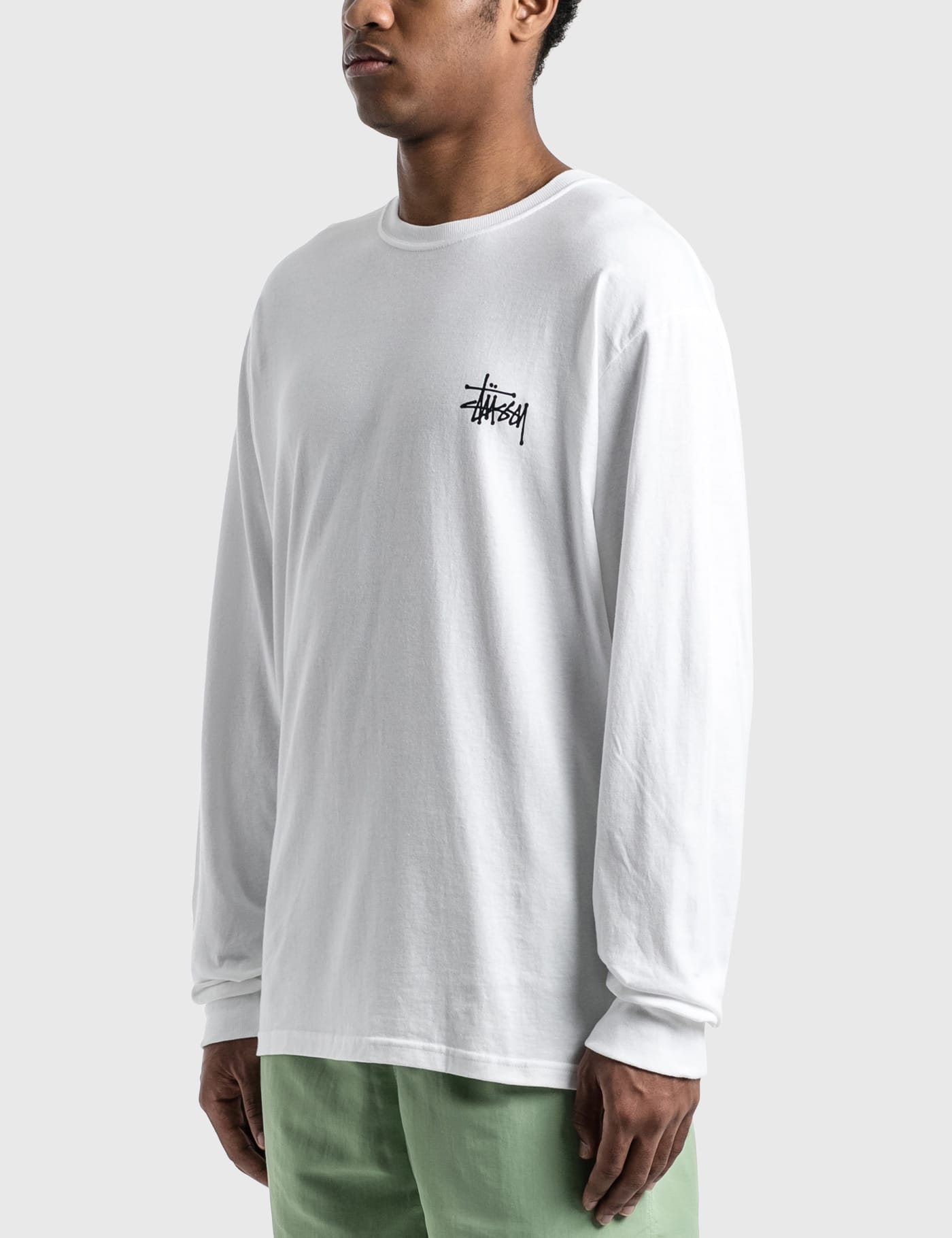 Stüssy - Basic Stussy Long Sleeve T-Shirt | HBX - ハイプビースト