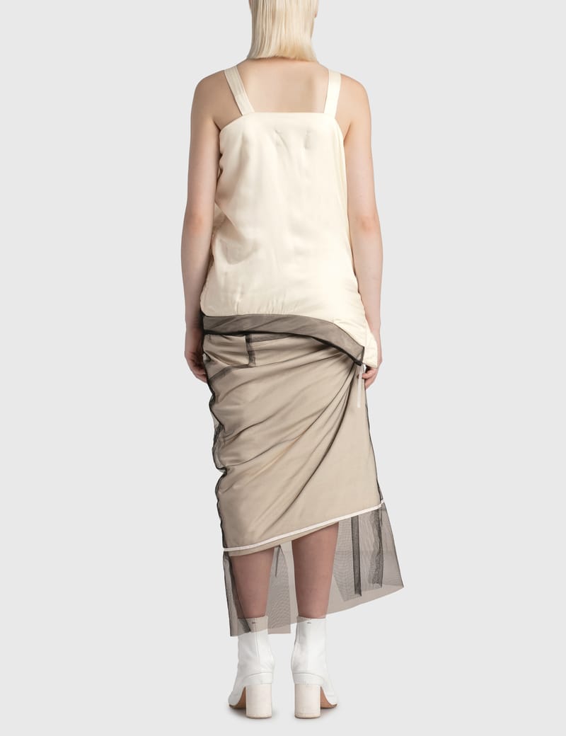 Maison Margiela - Organza Insert Two-way Dress | HBX - Globally