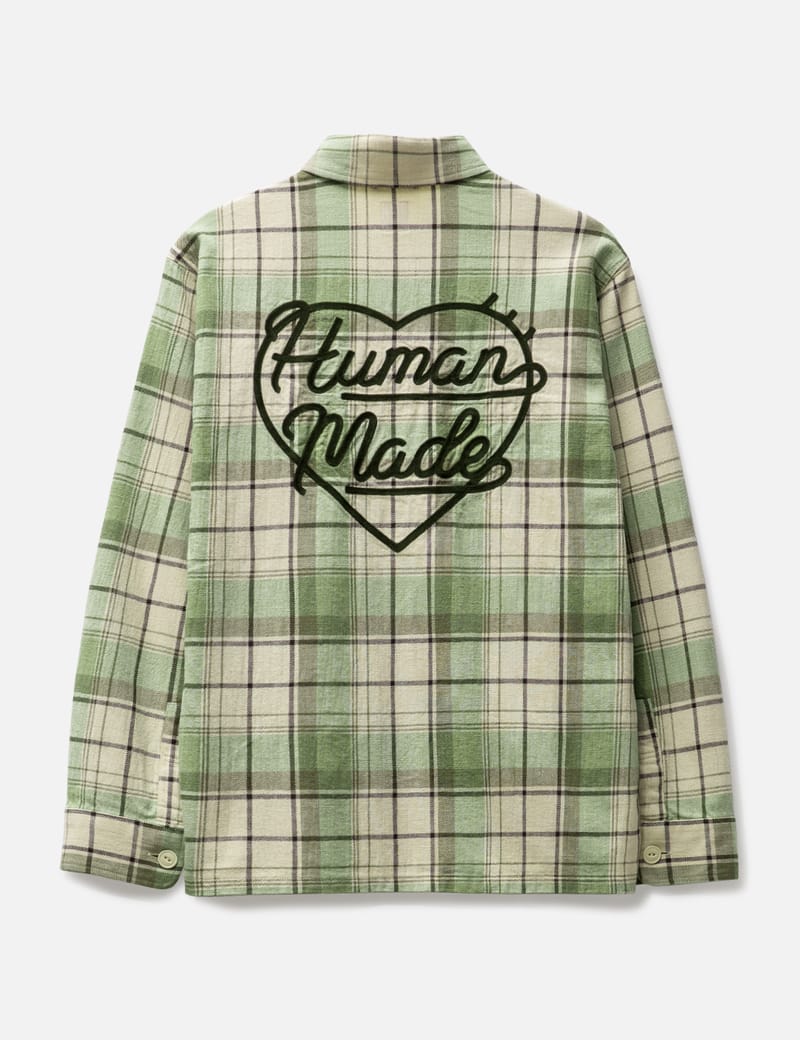 Human Made - CHECKED OVERSHIRT | HBX - Globally Curated Fashion