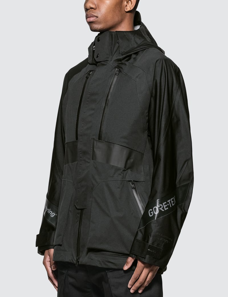 White Mountaineering - Gore-tex Contrasted Mountain Parka | HBX