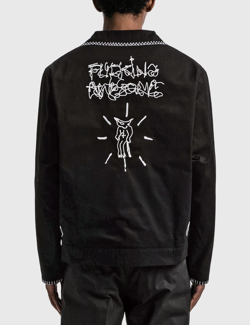 Fucking Awesome - Embroidered Mechanics Jacket | HBX
