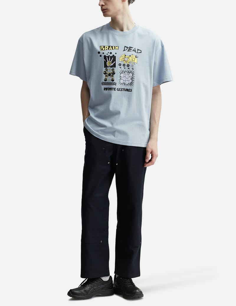Brain Dead - INFINITE GESTURES T-SHIRT | HBX - ハイプ