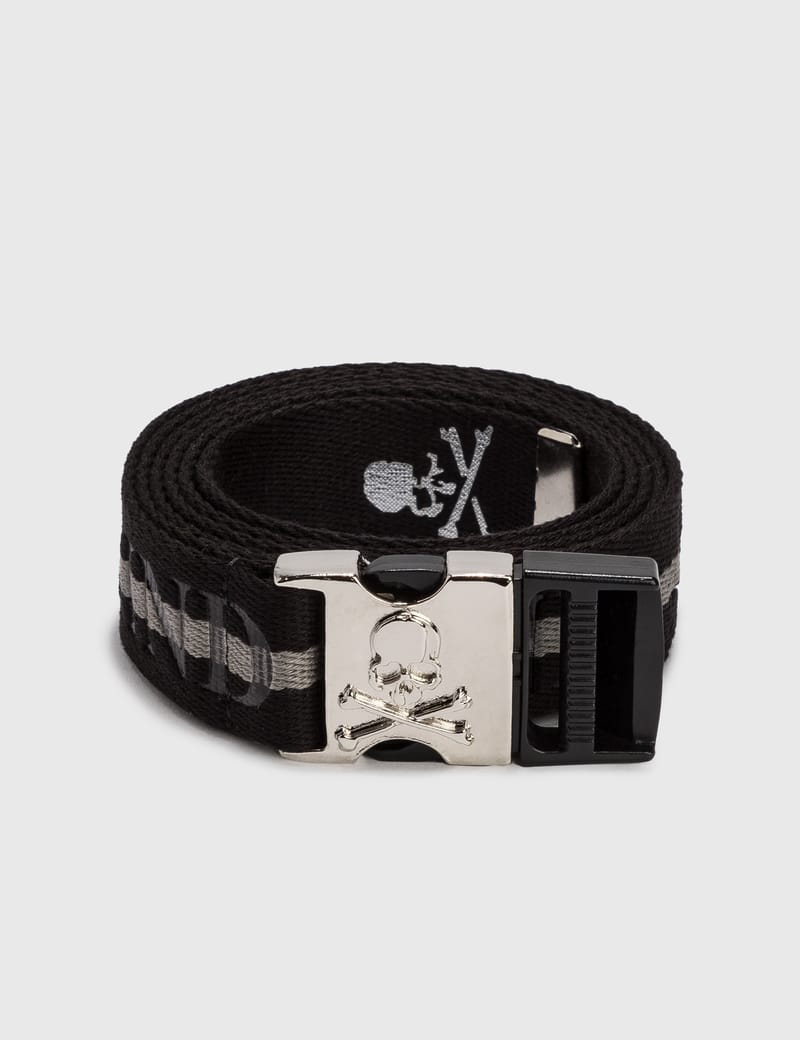 NEIGHBORHOOD - Leather Narrow Belt | HBX - Globally Curated