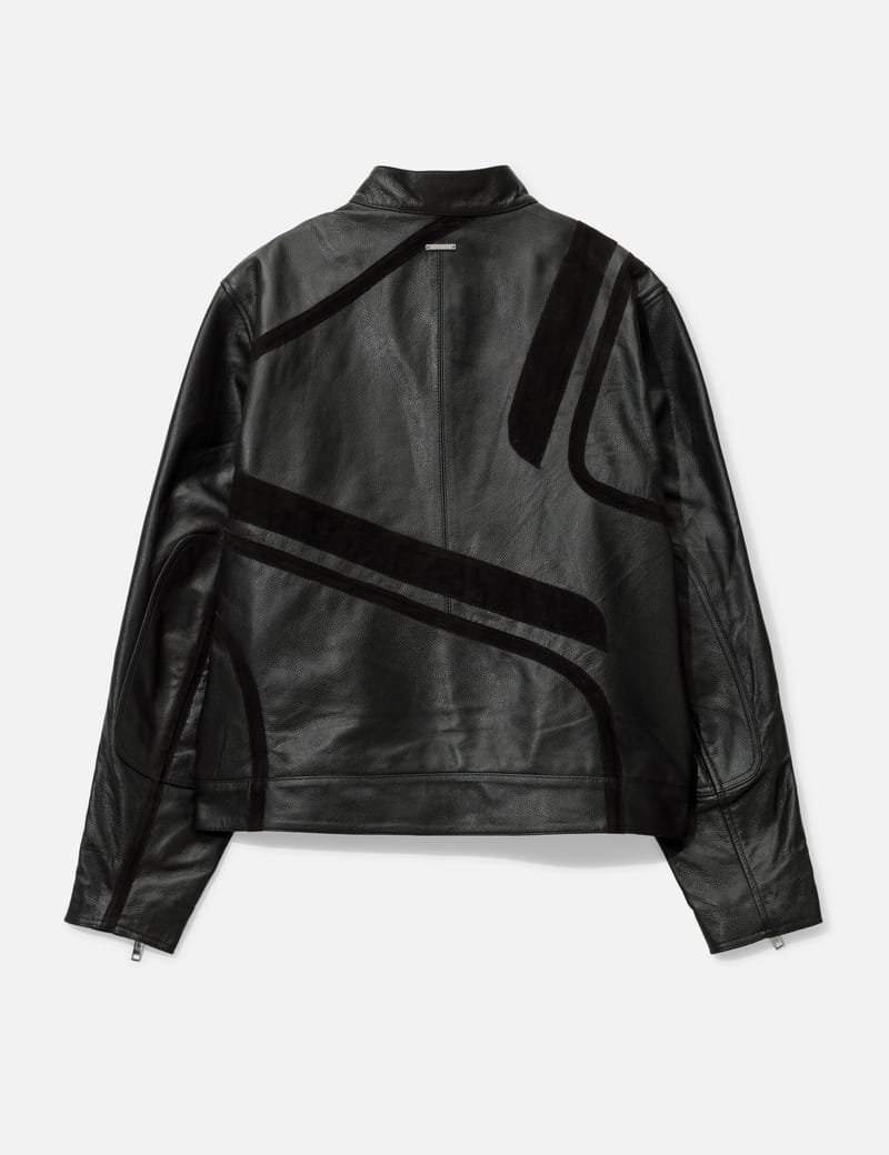 ジャケット・アウター DEADWOOD / HIRO JACKET M Hiro Off-White Leather Jacket | Upcycled Cow Leather