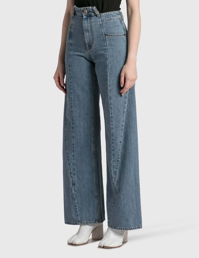 Maison Margiela - Paneled High-Rise Jeans | HBX - Globally