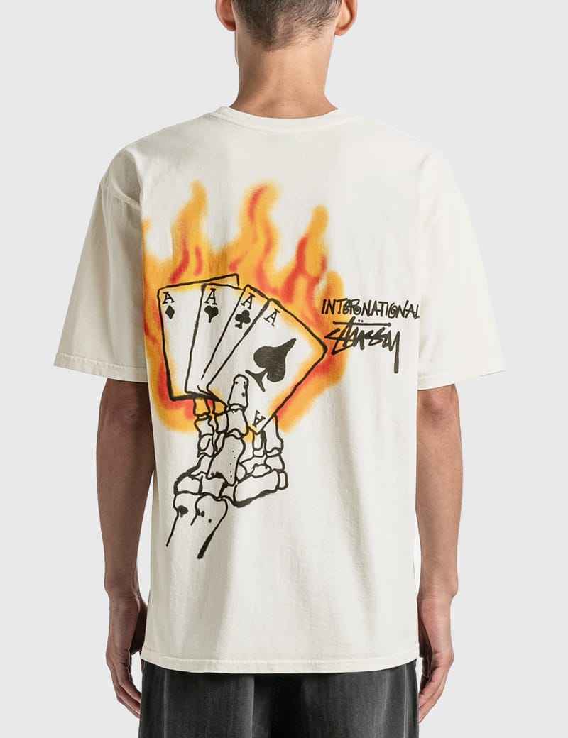 関税込★Stussy★Read EM' N' Weep Pigment T-Shirt★Natural Stüssy - READ EM' N' WEEP PIGMENT DYED T-SHIRT | HBX