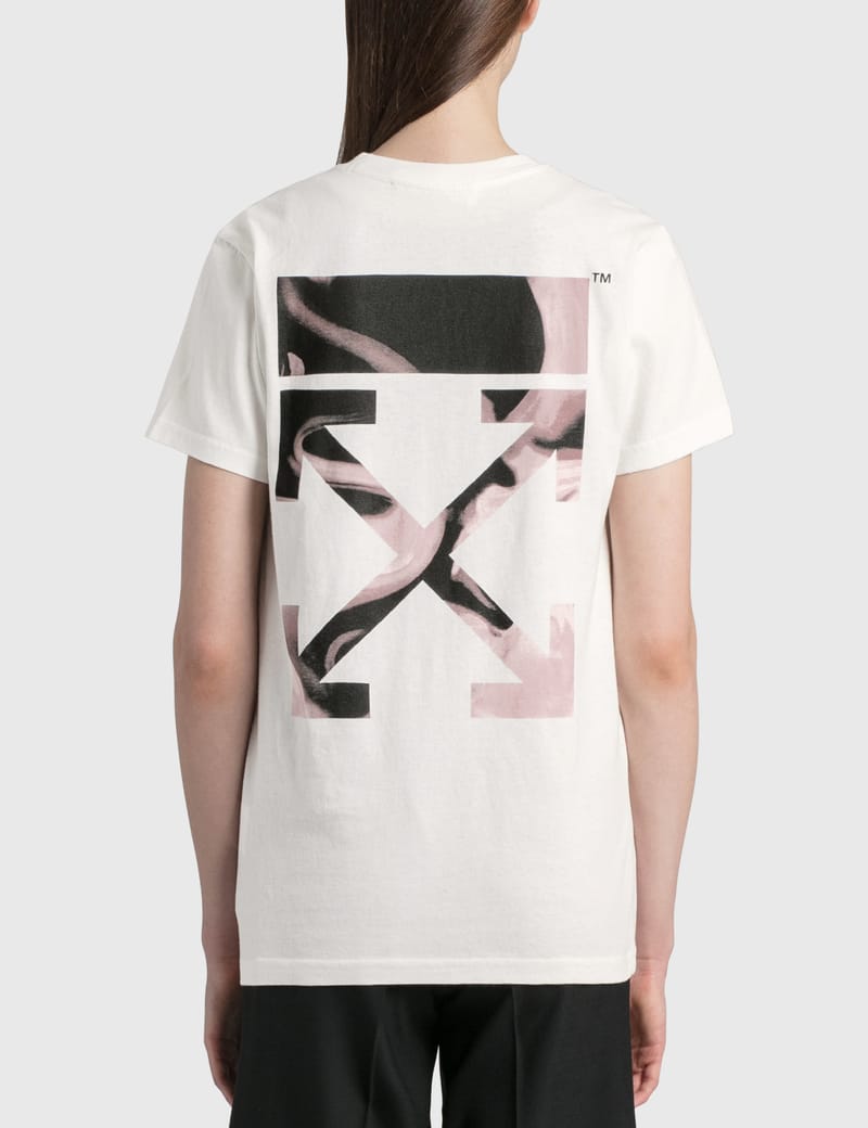 Off-White™ - Arrow Liquid Melt Casual T-shirt | HBX - Globally