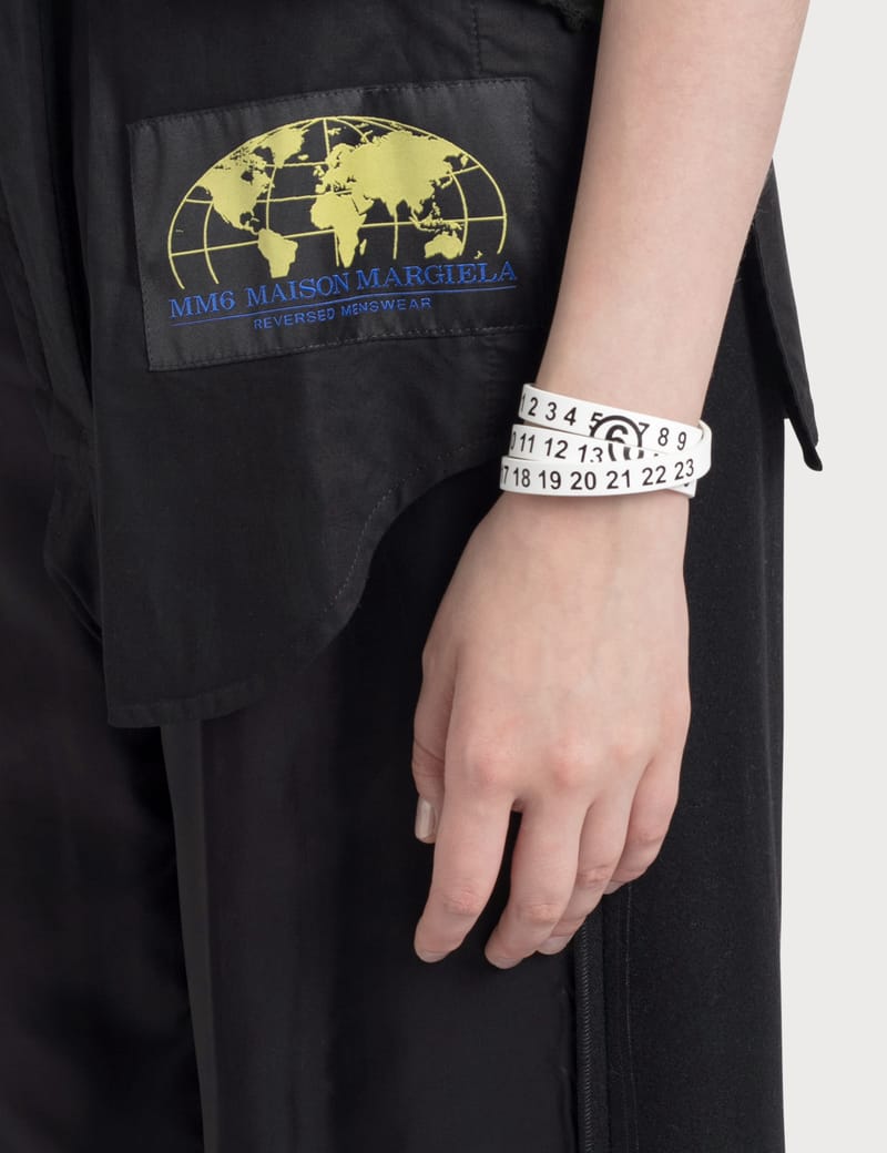 【関税＆送料込み】Mm6 Maison Margiela 'ChevaliA¨re' Bracel Silver Classic Chain Bracelet by MM6 Maison Margiela on Sale
