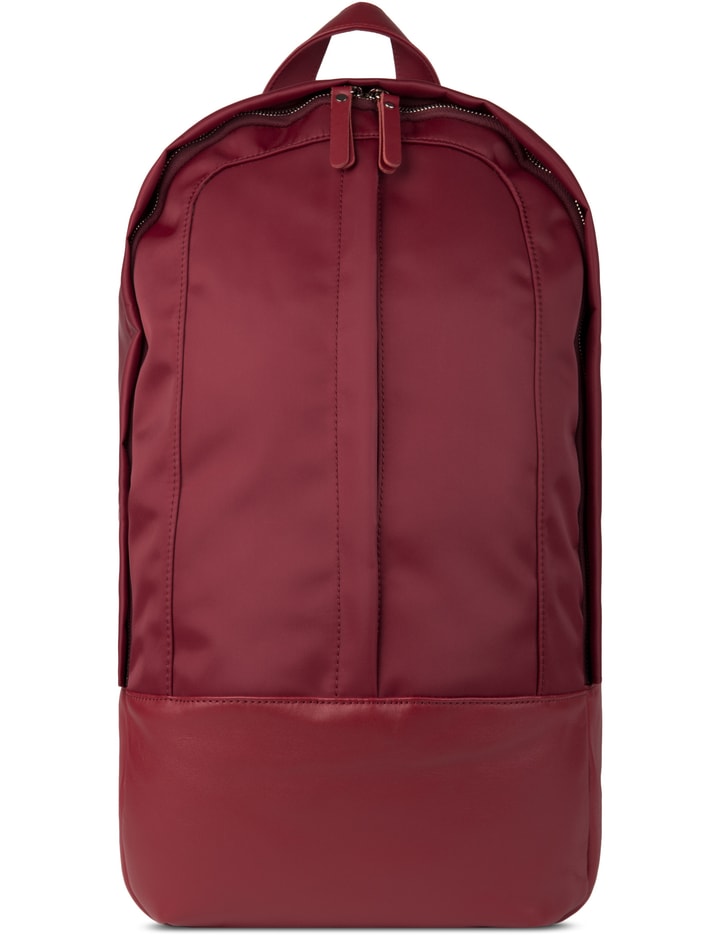 HAERFEST Red Nylon Arch Backpack HBX Globally Curated Fashion and