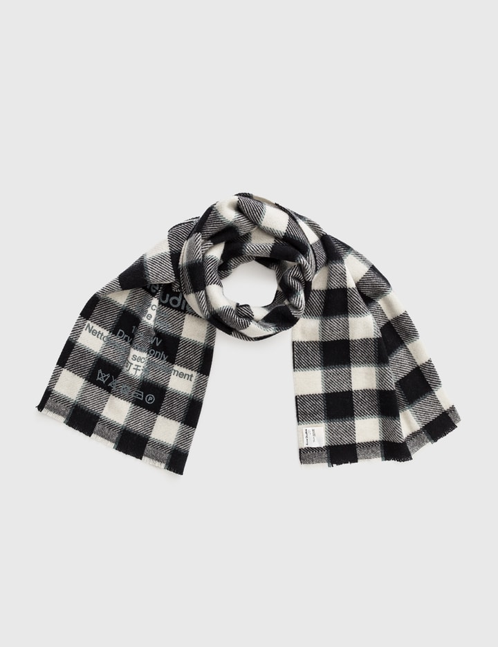 Acne Studios - Check Wool Scarf | HBX - Globally Curated Fashion and ...