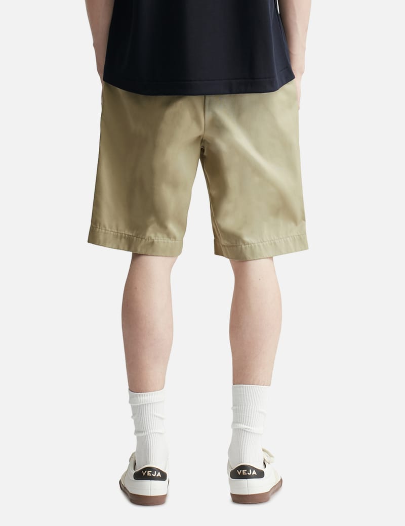 Nanamica Double Pleated Chino Shorts - Wide tapered, quick-dry
