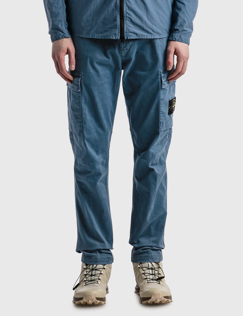 ストーンアイランド - ストレッチ ガーメントダイ カーゴパンツ | HBX