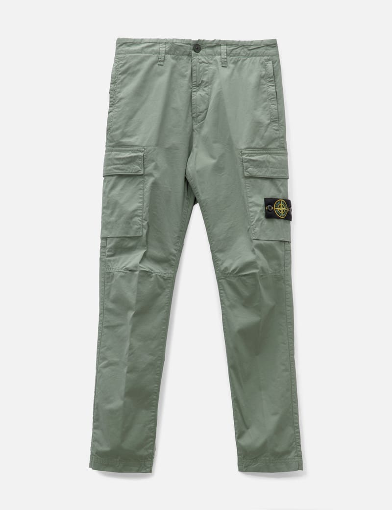ストーンアイランド カーゴパンツスリムフィット STONE ISLAND (ストーンアイランド) コットン パッチ付き