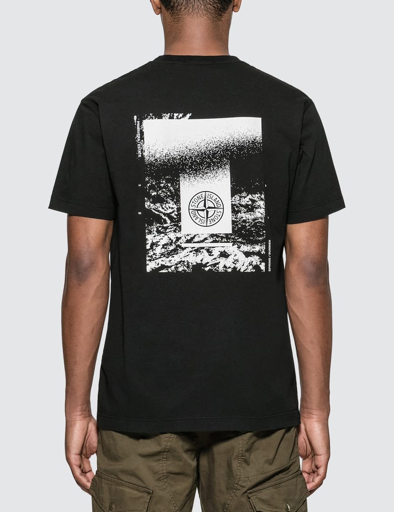 Stone island drone back t shirt online