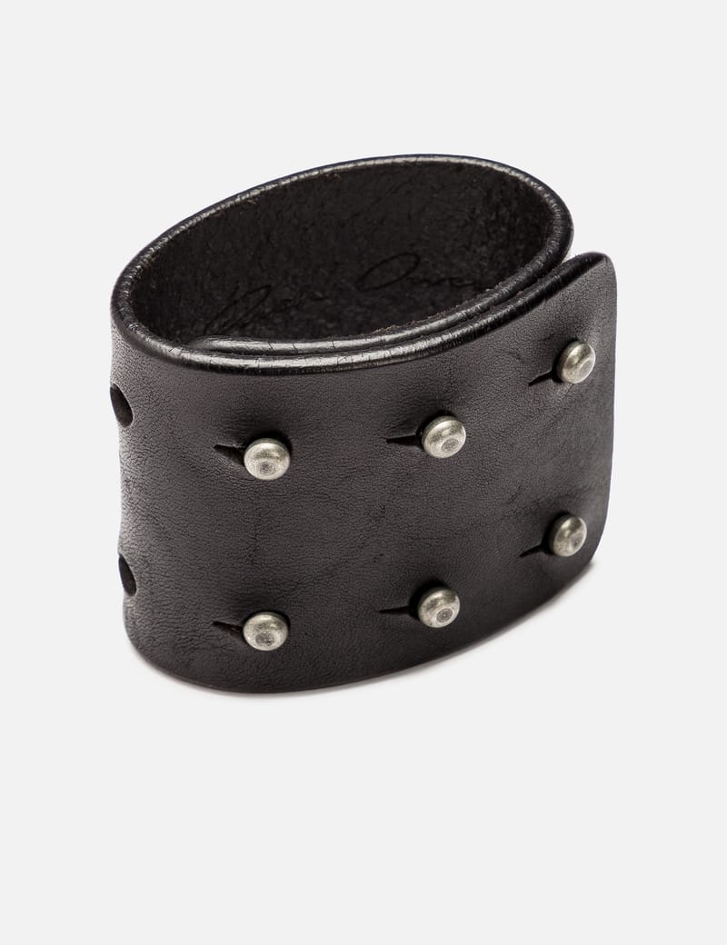 RICK OWENS 2025SS レザー ブレスレット Rick Owens Bracelet 2025 | www.452f.com