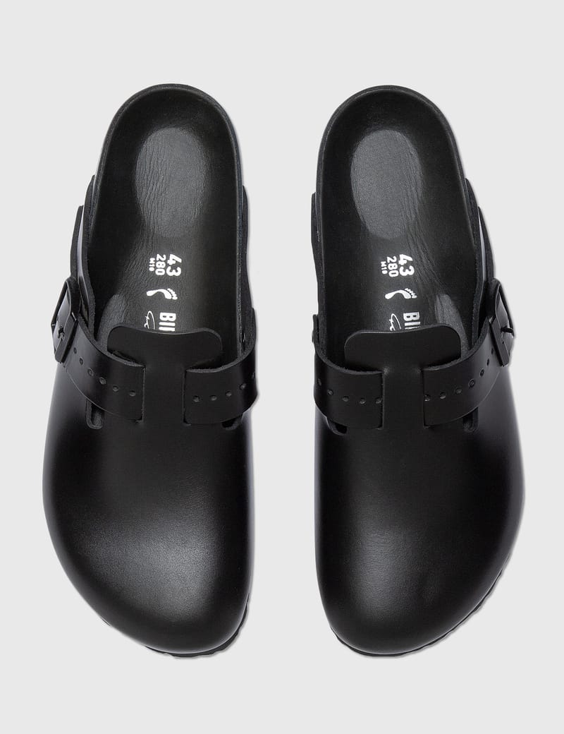 Rick Owens - Rick Owens X Birkenstock Boston Slides | HBX