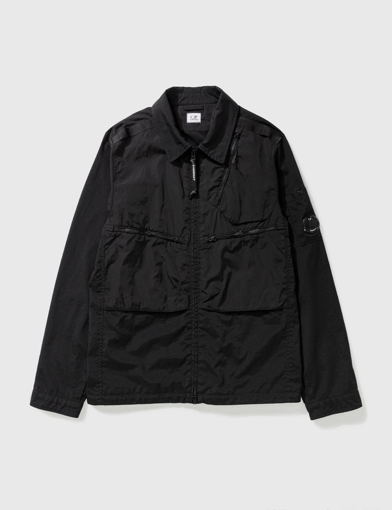 Cp company fashion black overshirt