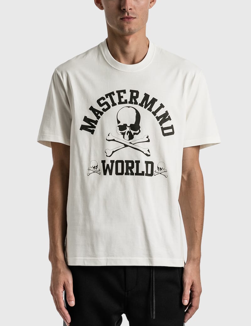 Mastermind World - COLLEGE LOGO T-SHIRT | HBX - Globally Curated