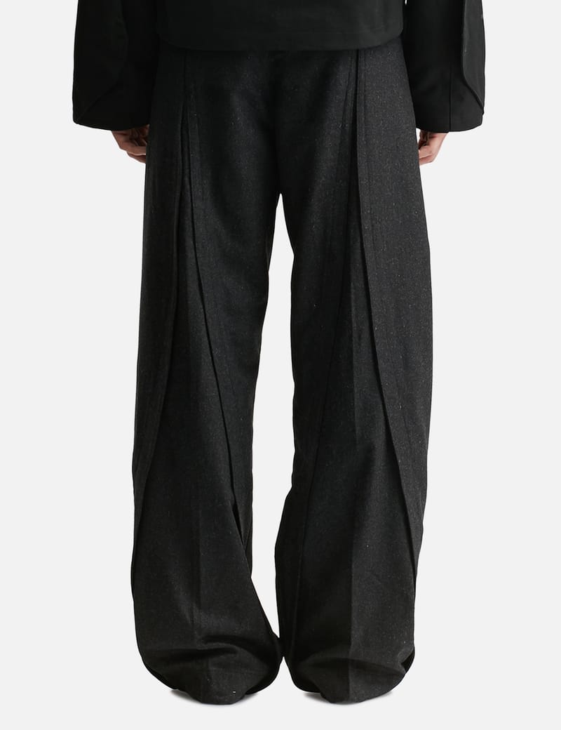 O. Files - CURTAIN WOOL TROUSERS | HBX - Globally Curated O. Files - CURTAIN WOOL TROUSERS | HBX - Globally Curated