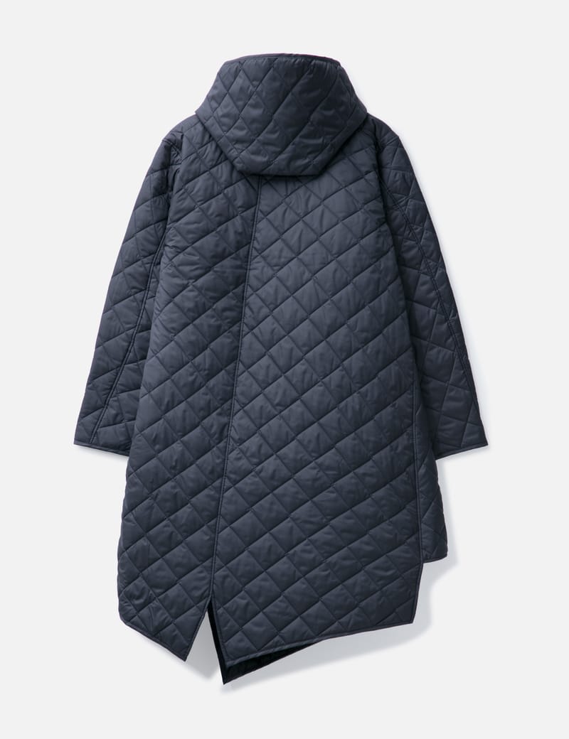 CDG SHIRT - CDG Shirt X Lavenham Quilted Jacket with Hood