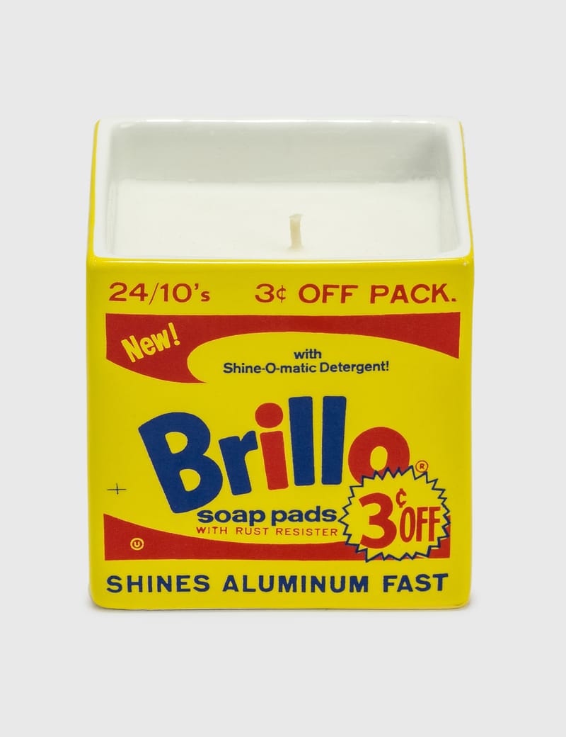 Ligne Blanche - Andy Warhol Brillo Box Candle | HBX - Globally