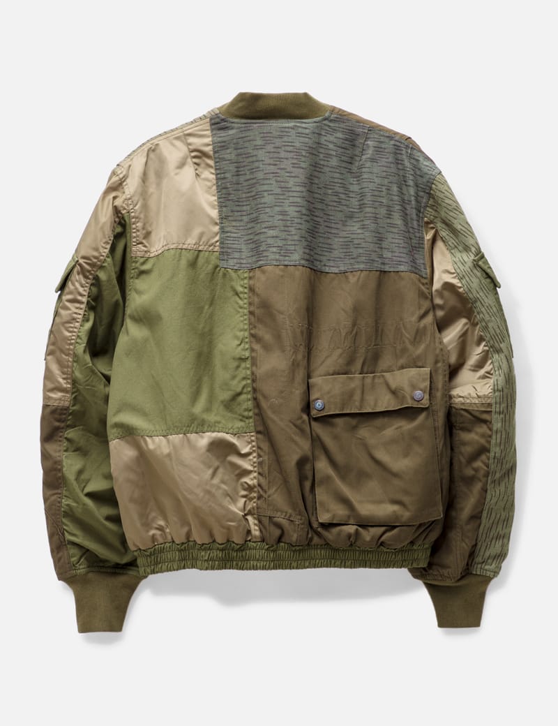 Maharishi - Upcycled WEP MA1 Flight Jacket | HBX - Globally