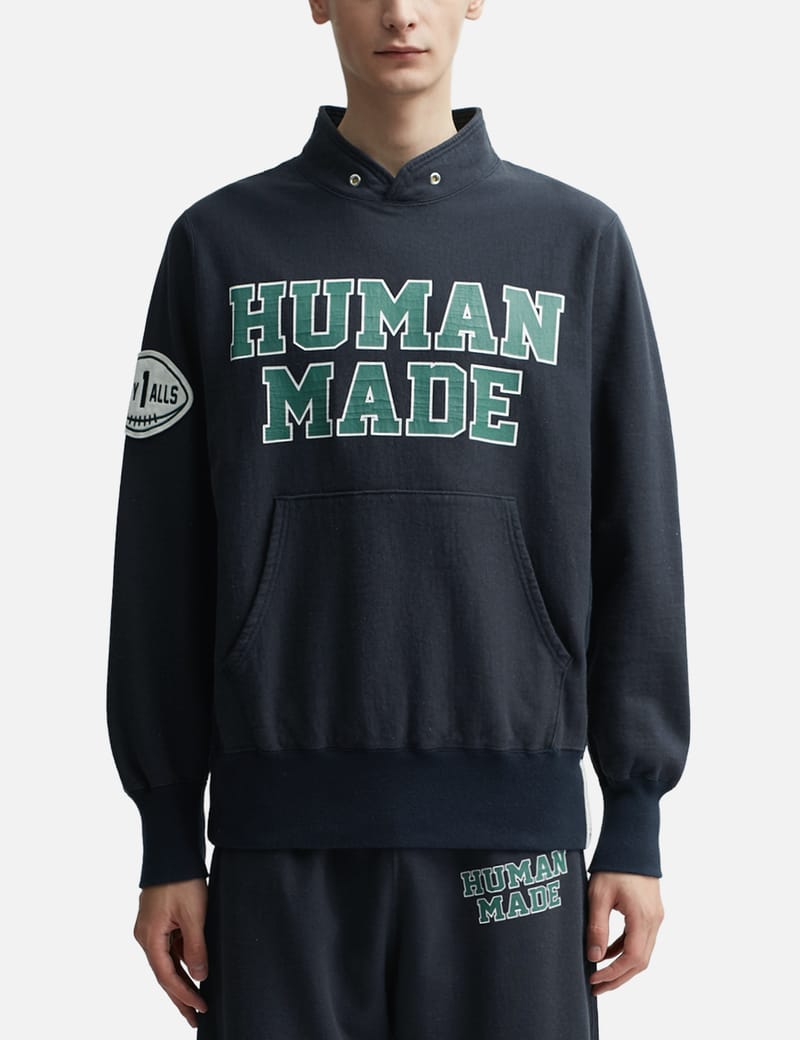 Human Made - Stand Collar Sweatshirt | HBX - Globally Curated ...