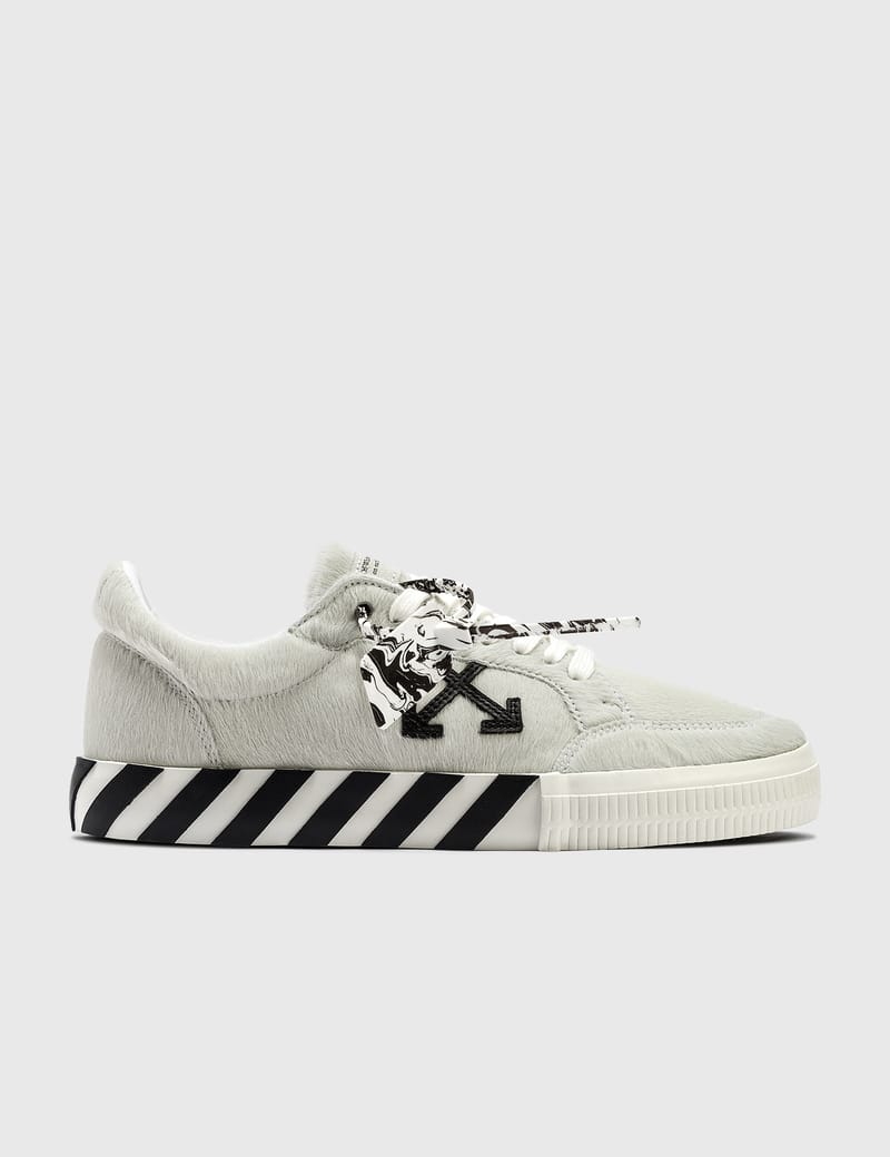 【OFF WHITE】LOW VULCANIZED SNEAKERS OFF-WHITE: Vulcanized Canvas Low Top Sneaker – On Time Fashions