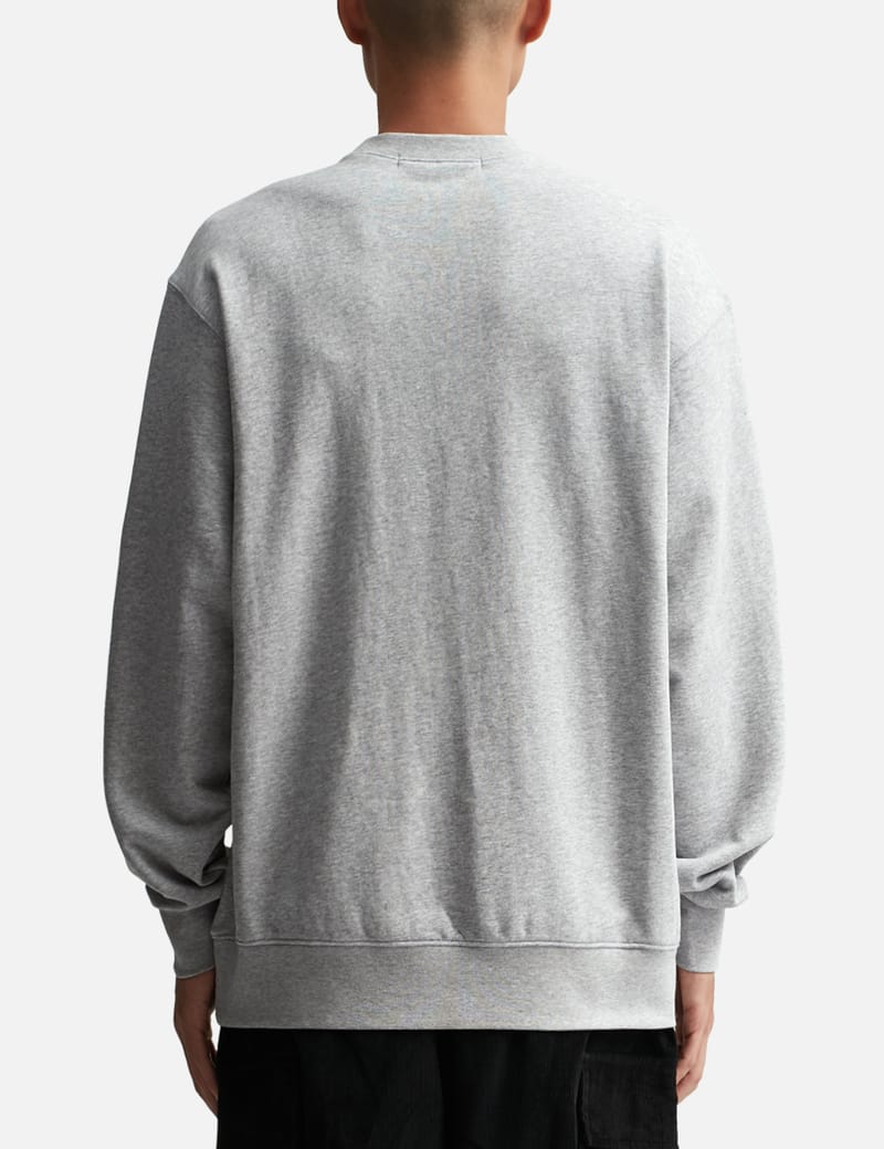 Tシャツ・カットソー LMC SPRAYED BEAR SWEATSHIRT heather gray 0LM24SSW102HGY SPRAYED BEAR SWEATSHIRT heather gray - LMC | 엘엠씨