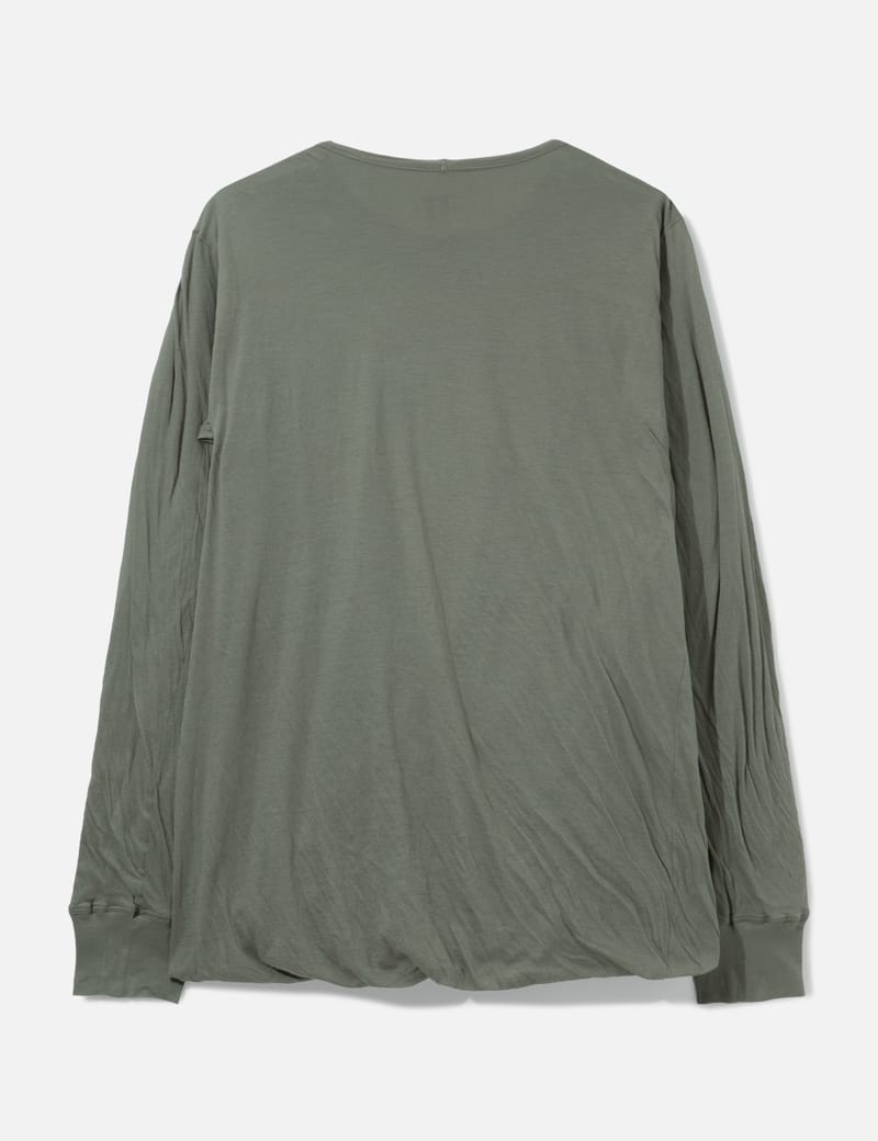 Rick Owens JUMBO DOUBLE LS T - 軽量ジャージーのロング丈オーバー