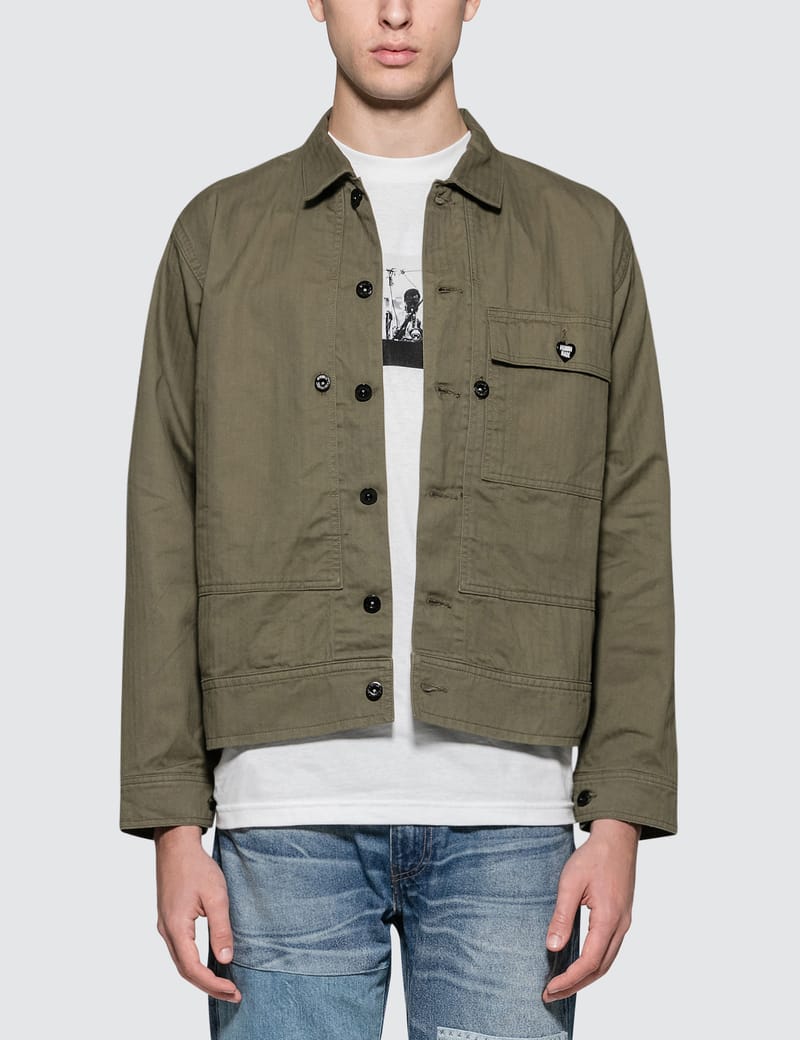 ヒューマンメイド - Herringbone Jacket | HBX