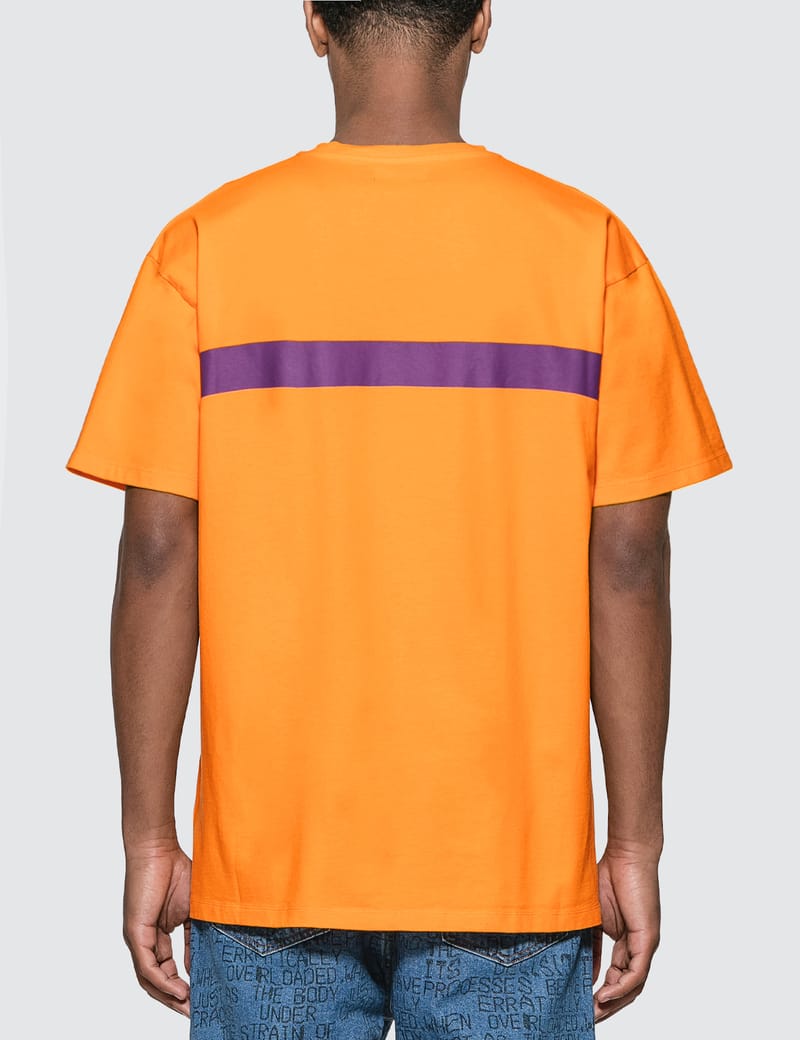 【RASSVET】STRIPED JACQUARD TSHIRT [YELLOW] Rassvet Multicolor Stripe T-shirt In Yellow | ModeSens