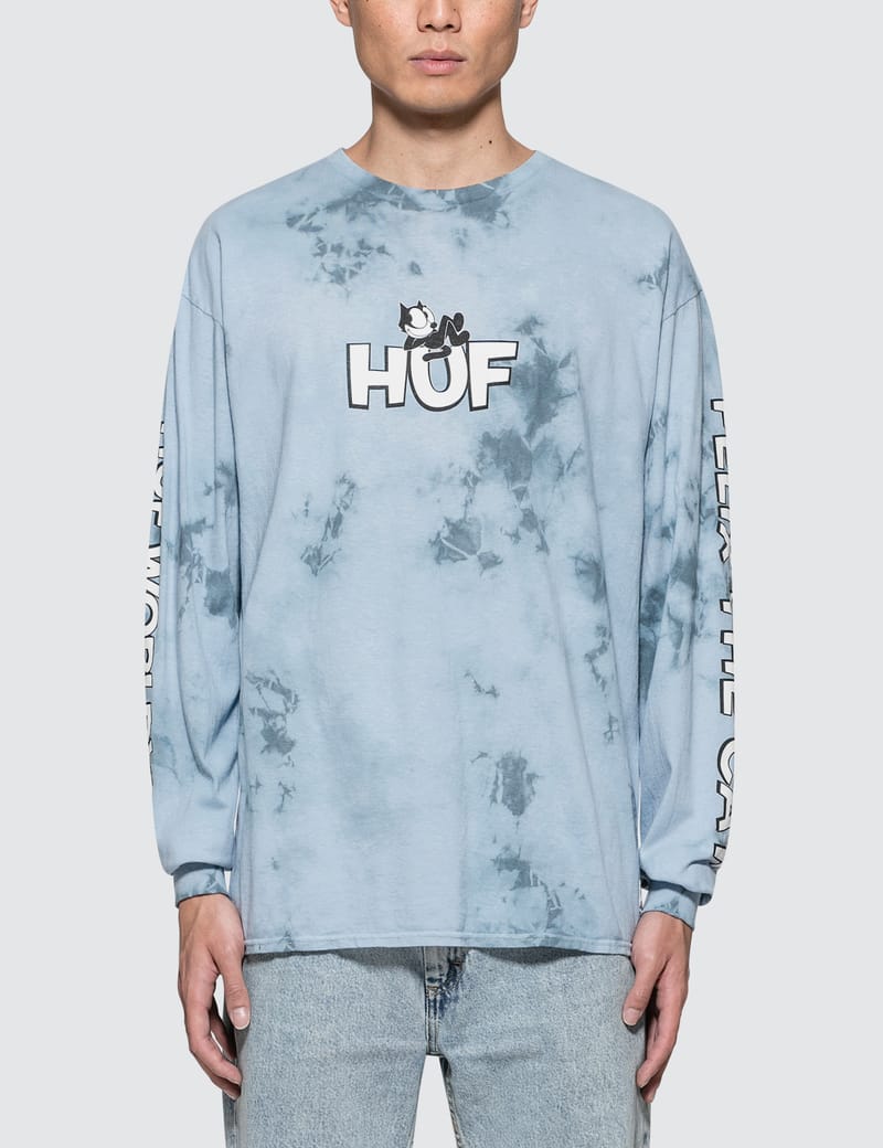 Huf - Felix Crystal Wash L/S T-Shirt | HBX - HYPEBEAST 為您搜羅