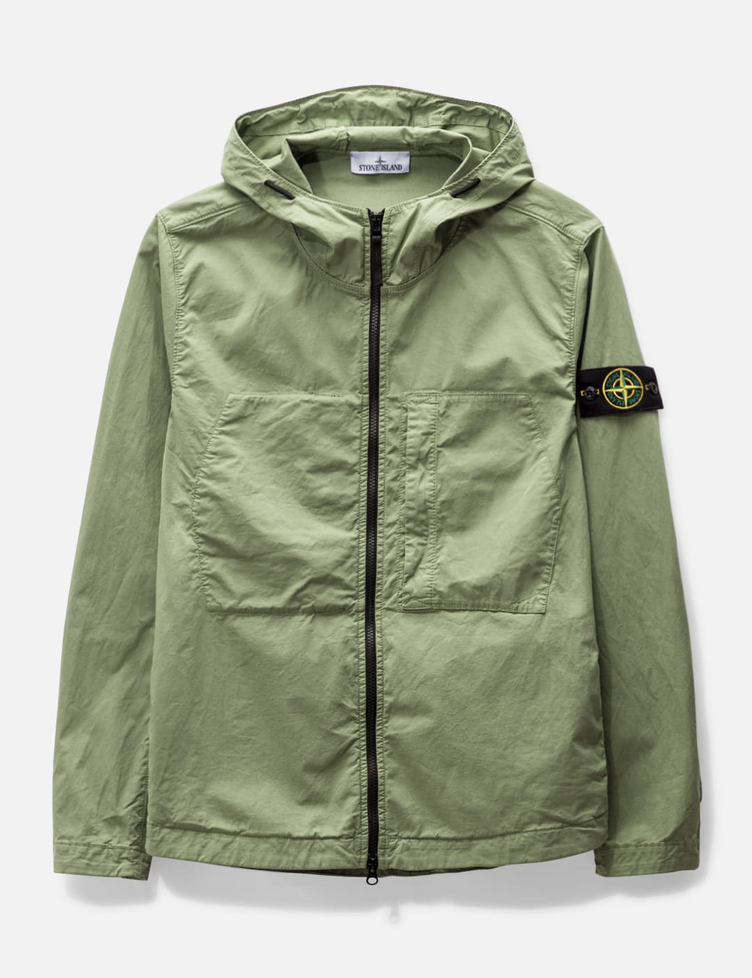 Stone Island - HOODED JACKET | HBX - Globally Curated Fashion and Lifestyle  by Hypebeast