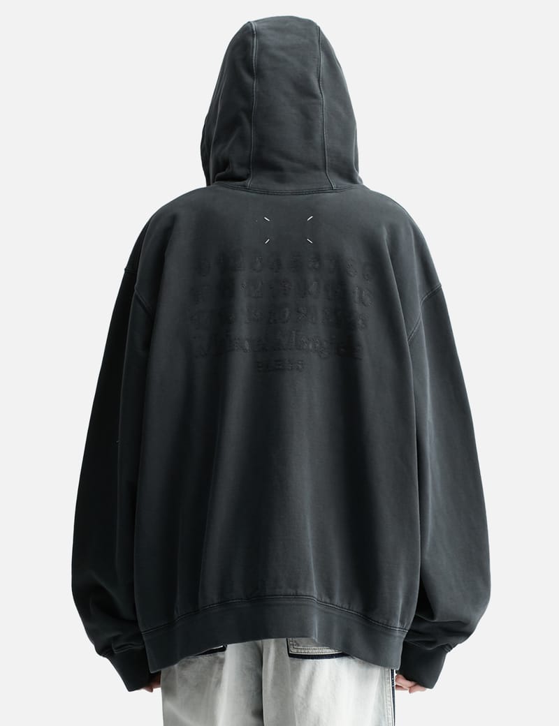 Maison Margiela - Embroidered Logo Hoodie | HBX - Globally