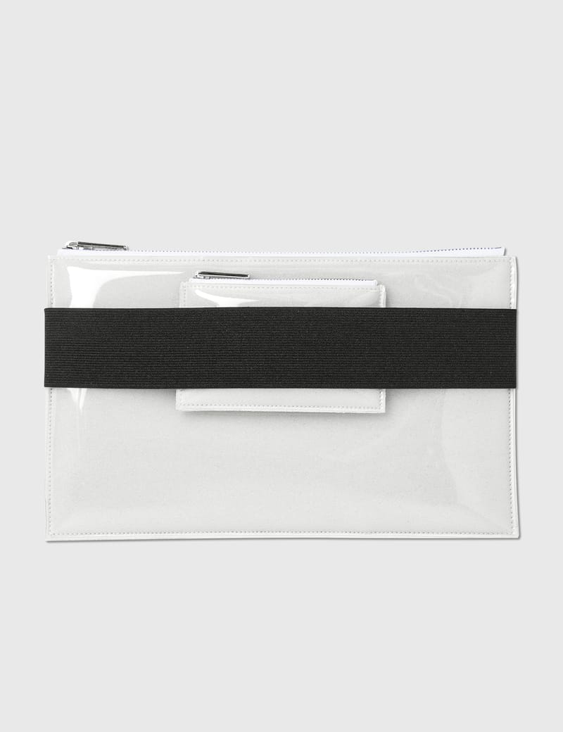 MM6 Maison Margiela PVC Foam Envelope Clutch HBX Globally