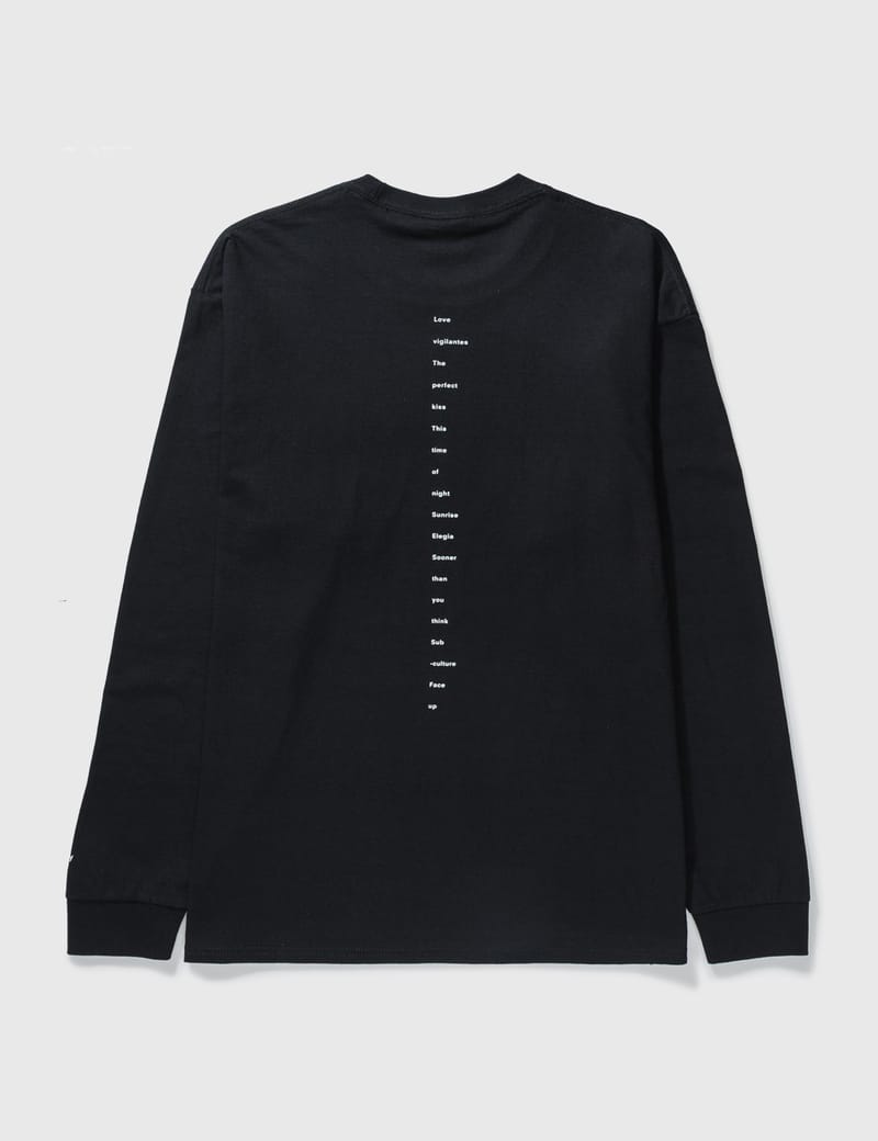 ノア ニューオーダー NOAH NEW ORDER Long Sleeve Tee Noah - Noah x New Order Long Sleeve T-shirt | HBX - Globally
